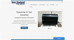 Desktop Screenshot of newenglandtankservice.com